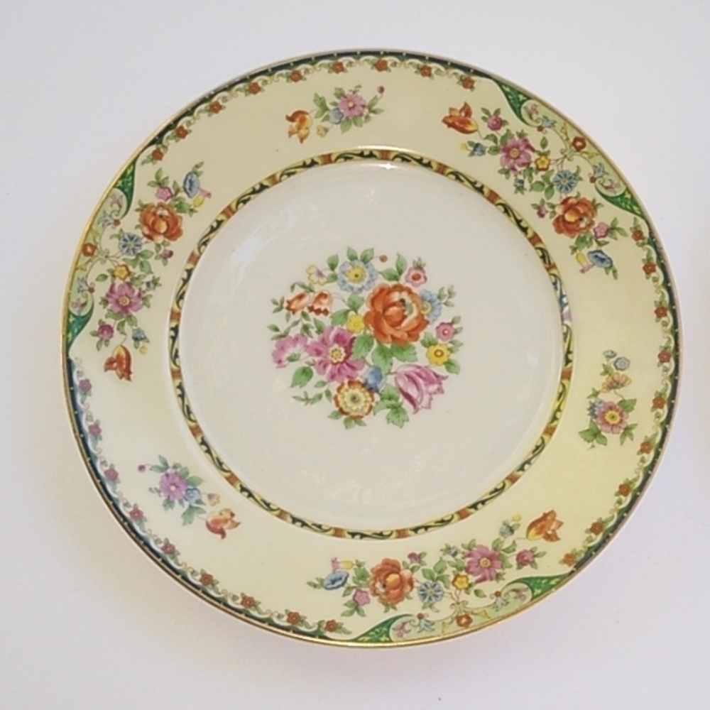KPM - Vintage Discontinued Kingsley Pattern -7 1/2" Floral Plates - Picture 2 of 7